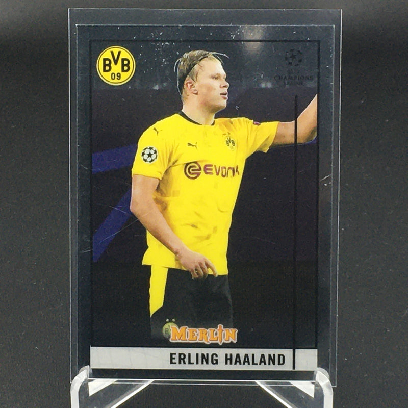 2020 TOPPS MERLIN CHAMPIONS LEAGUE - E. HAALAND -