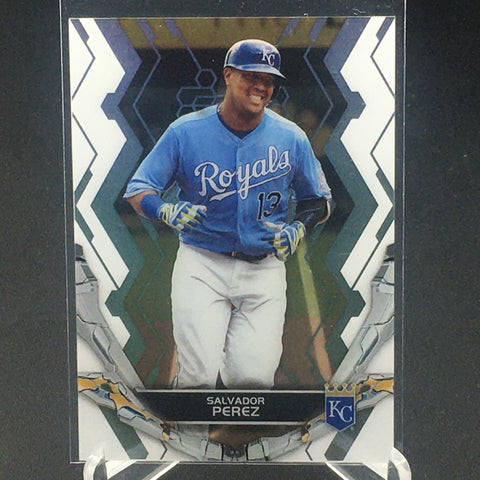 2019 TOPPS HIGH TEK - S. PEREZ - #28 - WHITE