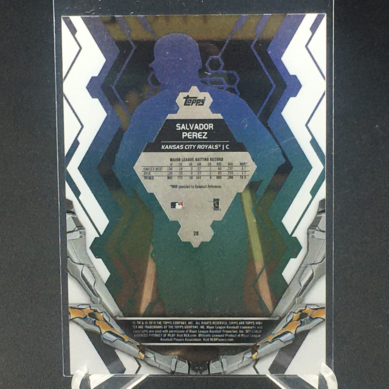 2019 TOPPS HIGH TEK - S. PEREZ -
