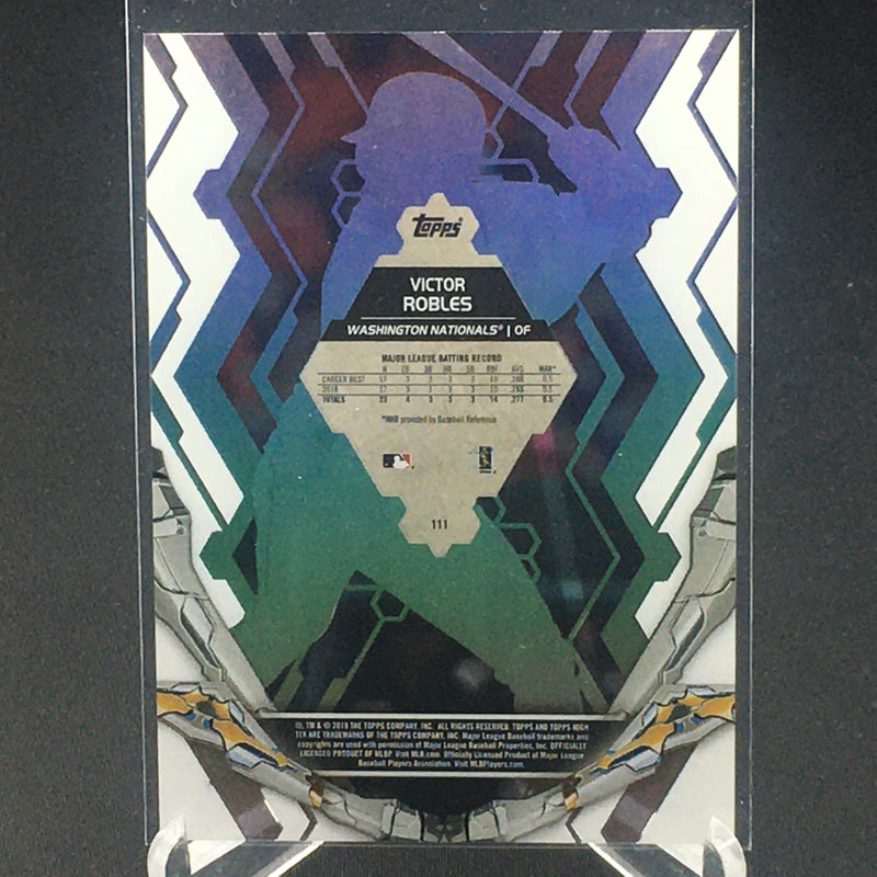 2019 TOPPS HIGH TEK - V. ROBLES -