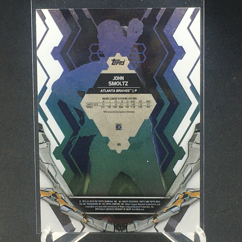 2019 TOPPS HIGH TEK - J. SMOLTZ -