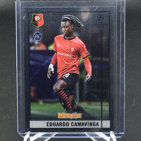 2020 TOPPS MERLIN CHAMPIONS LEAGUE - E. CAMAVINGA - #20 - RC