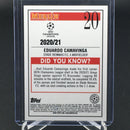 2020 TOPPS MERLIN CHAMPIONS LEAGUE - E. CAMAVINGA -