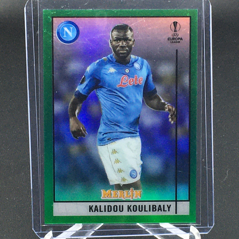 2020 TOPPS MERLIN CHAMPIONS LEAGUE - GREEN PARALLEL - K. KOULIBALY - #63 - #'D/99