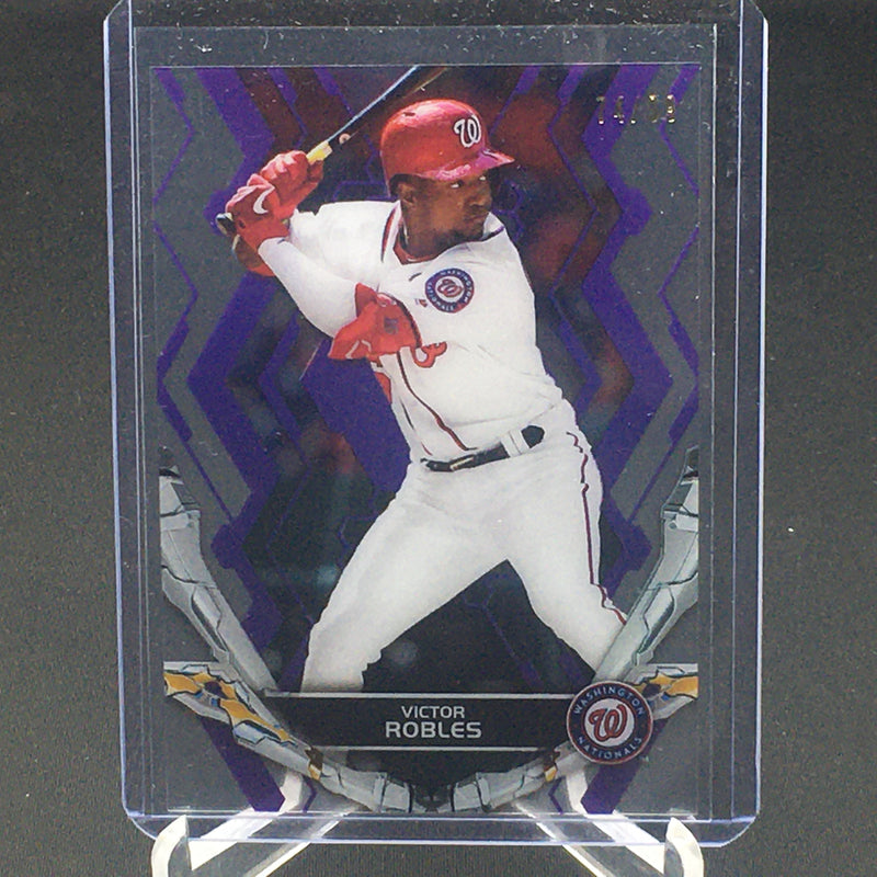 2019 TOPPS HIGH TEK - V. ROBLES - #111 - #'D/99 - PURPLE
