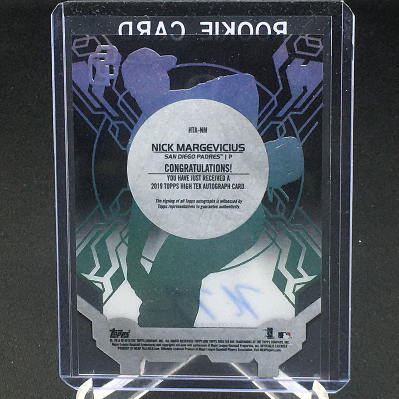 2019 TOPPS HIGH TEK - N. MARGEVICIUS -