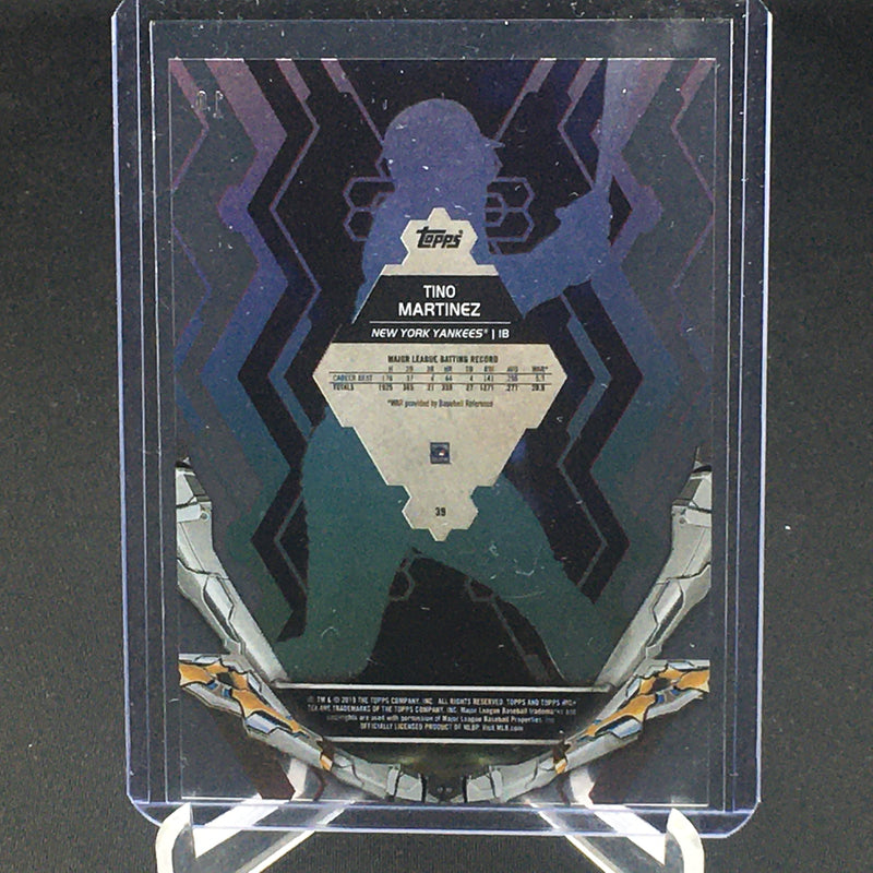 2019 TOPPS HIGH TEK - T. MARTINEZ - #39 - #'D/10 - RED