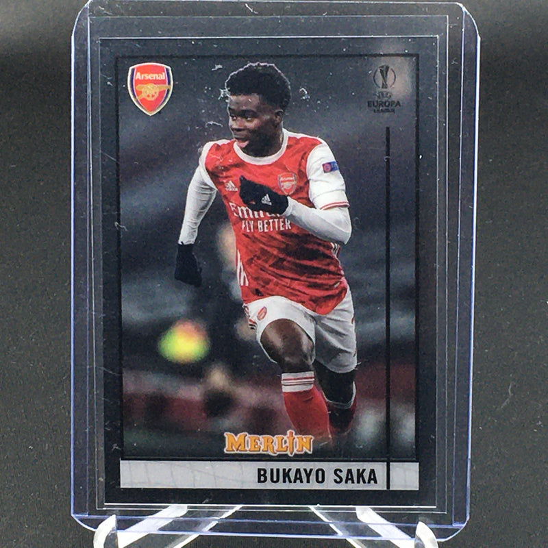 2020 TOPPS MERLIN CHAMPIONS LEAGUE - B. SAKA -