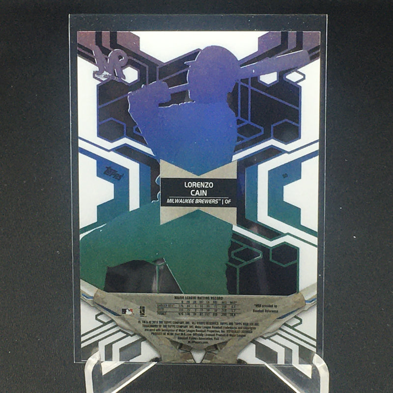 2019 TOPPS HIGH TEK - L. CAIN -