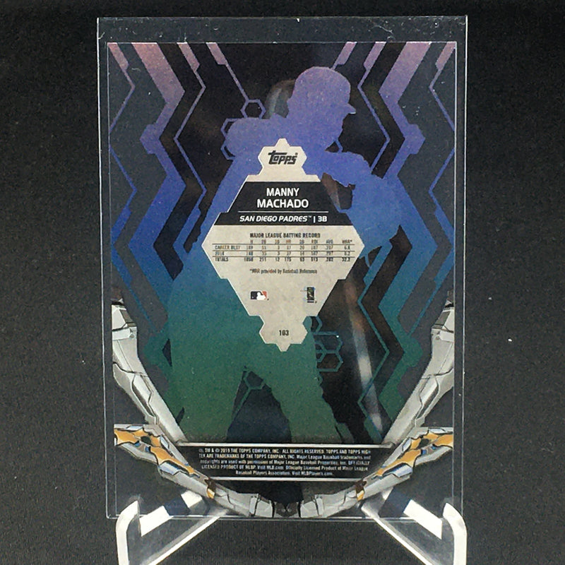 2019 TOPPS HIGH TEK - M. MACHADO -