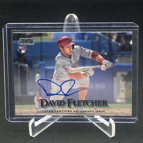 2019 TOPPS STADIUM CLUB - D. FLETCHER - #SCA-DF - AUTOGRAPH