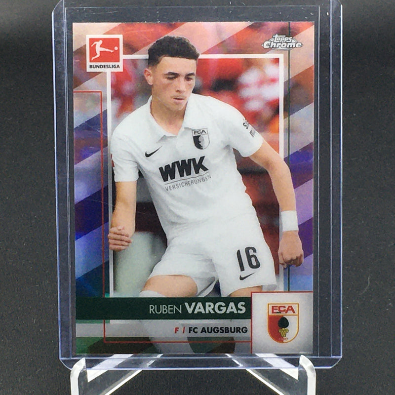 2021 TOPPS CHROME BUNDESLIGA - REFRACTOR - B. VARGAS -