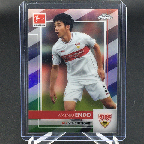 2021 TOPPS CHROME BUNDESLIGA - REFRACTOR - W. ENDO - #94