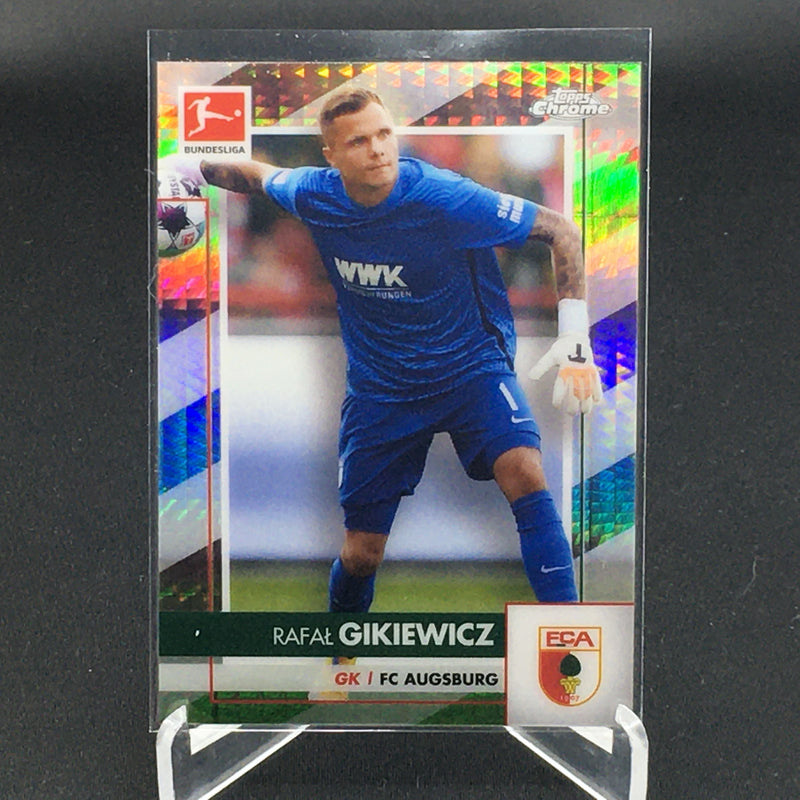 2021 TOPPS CHROME BUNDESLIGA - PRISM REFRACTOR - R. GIKIEWICZ - #4 - #'D/199