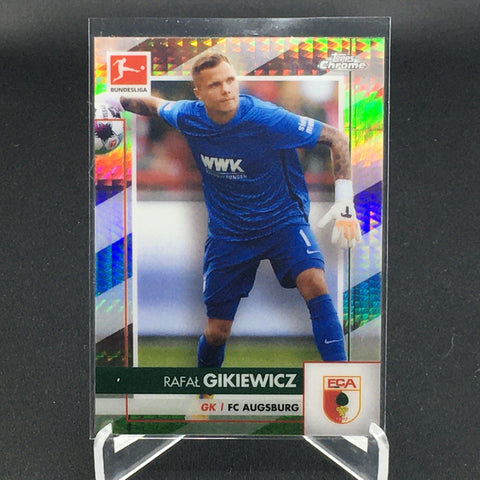 2021 TOPPS CHROME BUNDESLIGA - PRISM REFRACTOR - R. GIKIEWICZ - #4 - #'D/199