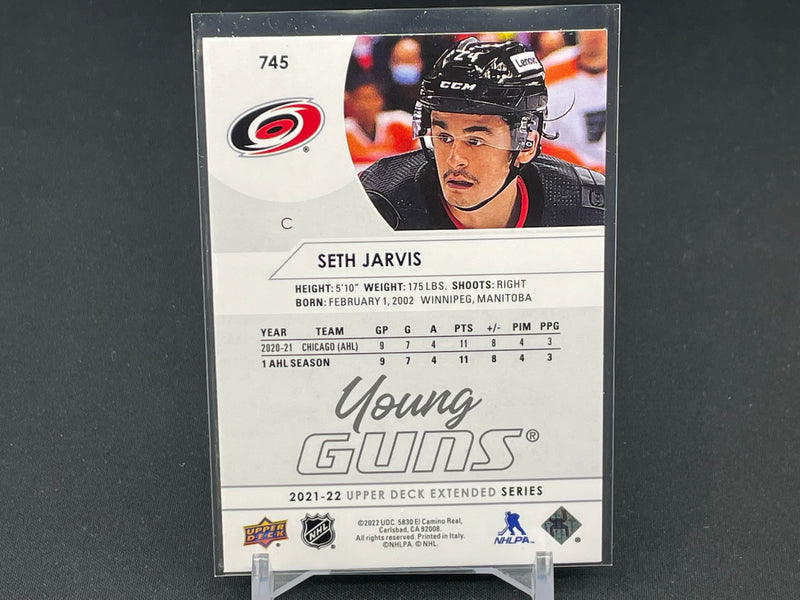 2021 UPPER DECK EXTENDED SERIES - YOUNG GUNS - S. JARVIS -