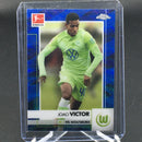 2021 TOPPS CHROME BUNDESLIGA - BLUE REFRACTOR - J. VICTOR - #100 - #'D/150