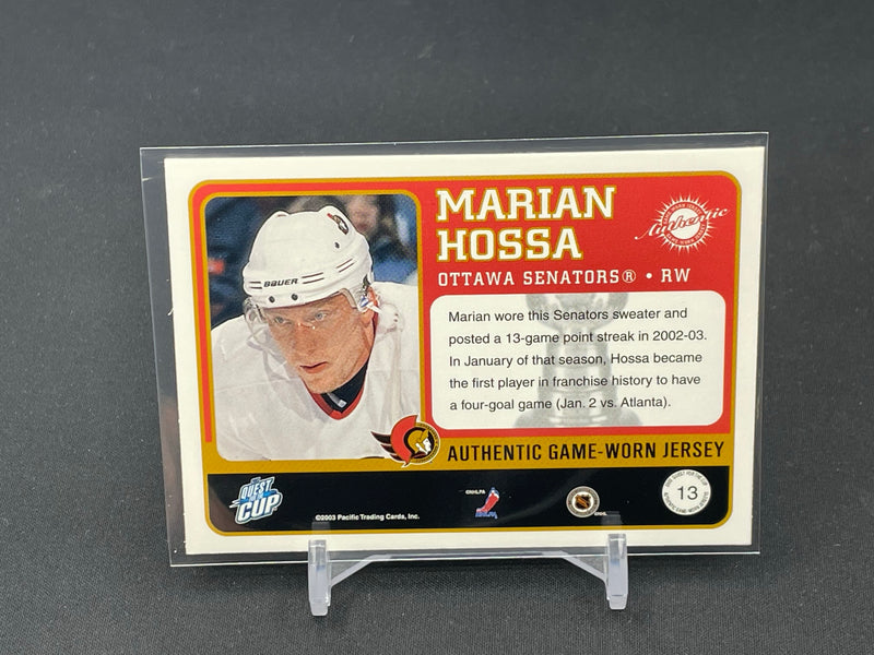 2003 PACIFIC QUEST FOR THE CUP - M. HOSSA -