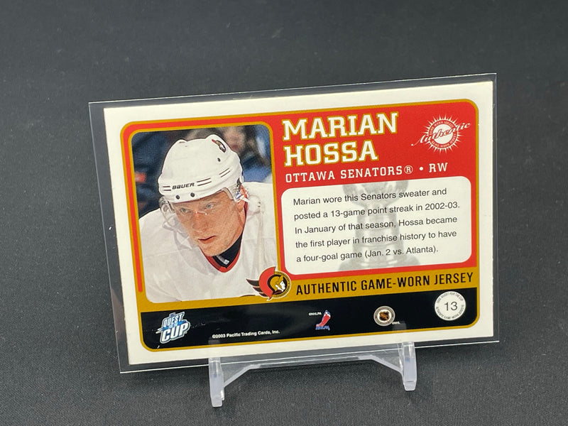 2003 PACIFIC QUEST FOR THE CUP - M. HOSSA -