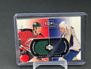 2002 UPPER DECK TOP SHELF - REFLECTIONS - J. NIEUWENDYK / D. LEGWAND - #R-NL - #'D/99 - DUAL RELIC