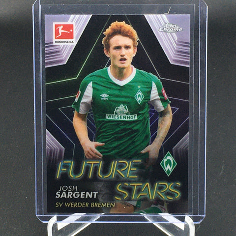 2021 TOPPS CHROME BUNDESLIGA - FUTURE STARS - J. SARGENT - #FS-JS