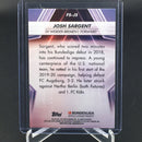 2021 TOPPS CHROME BUNDESLIGA - FUTURE STARS - J. SARGENT -