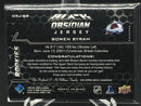2020 UPPER DECK BLACK -OBSIDIAN ROOKIES - B. BYRAM - #ORJ-BB - #'D/399 - JERSEY - RC