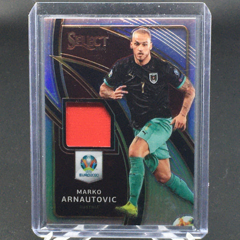 2020 PANINI SELECT UEFA - SILVER PRIZM - M. ARNAUTOVIC - #ST-MAR - JERSEY RELIC
