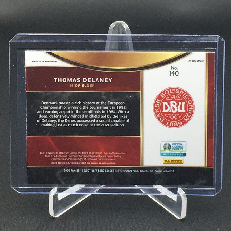 2020 PANINI SELECT UEFA - MEZZANINE - RED WHITE BLUE PRIZM - T. DELANEY -