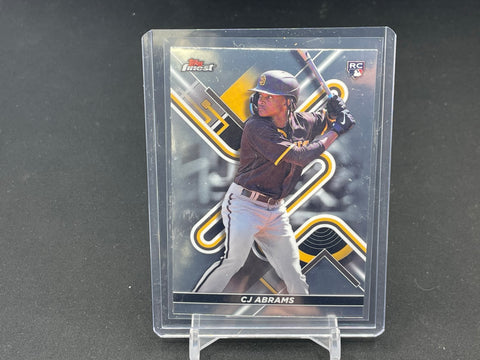 2022 TOPPS FINEST - C. ABRAMS - #39 - RC