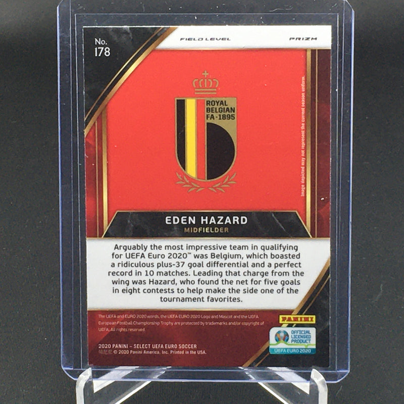 2020 PANINI SELECT UEFA - FIELD LEVEL - SILVER PRIZM - E. HAZARD -