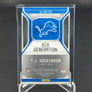 2019 PANINI CERTIFIED - NEW GENERATION - RED - T. HOCKENSON - #NG-TH - #'D/199 - JERSEY RELIC