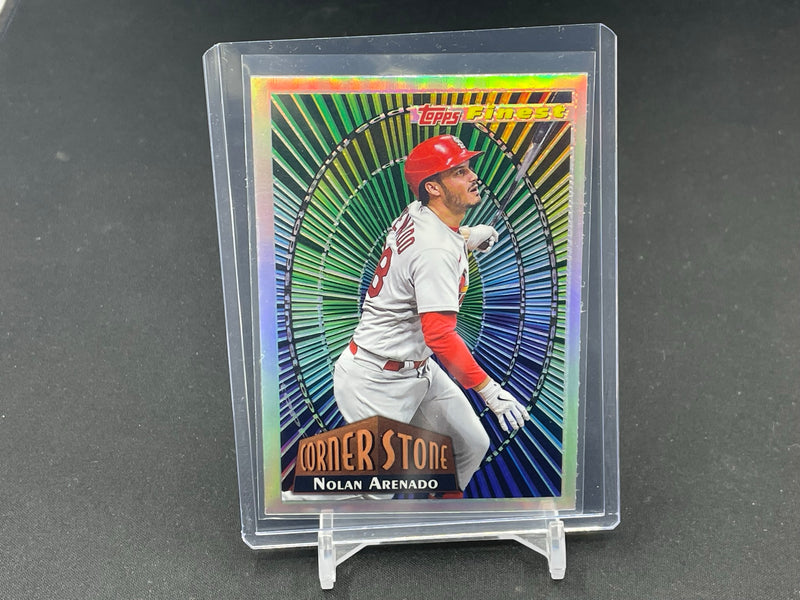 2022 TOPPS FINEST - CORNER STONE - N. ARENADO -