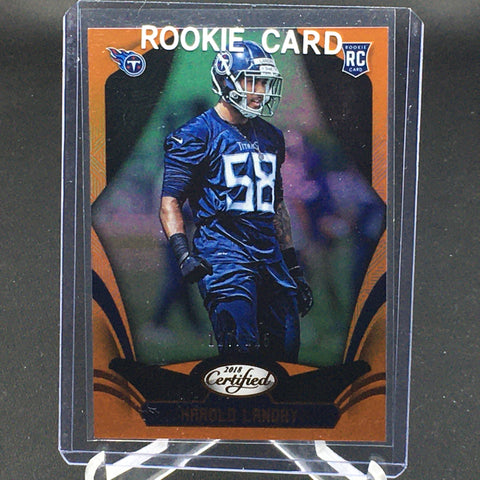 2018 PANINI CERTIFIED - ORANGE - H. LANDRY - #150 - #'D/225 - RC