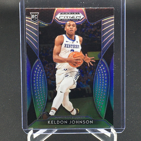 2019 PANINI PRIZM DRAFT PICKS - SILVER PRIZM - K. JOHNSON - #93 - RC