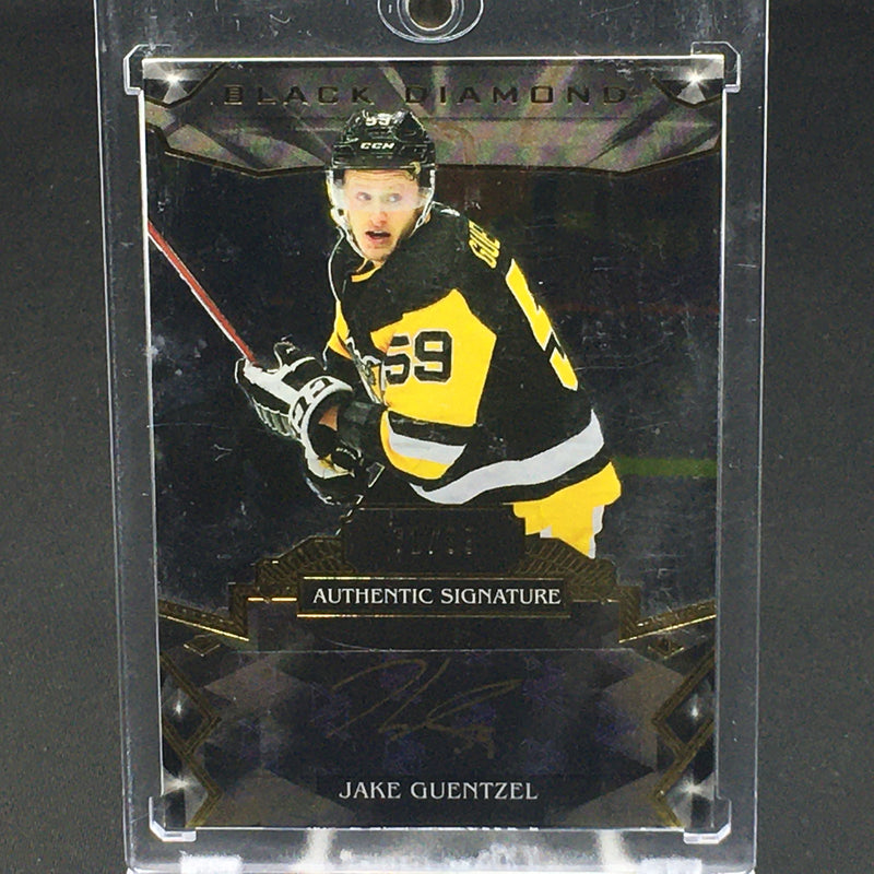 2019 UPPER DECK BLACK DIAMOND - J. GUENTZEL - #BDB-JG - #'D/99 - AUTOGRAPH