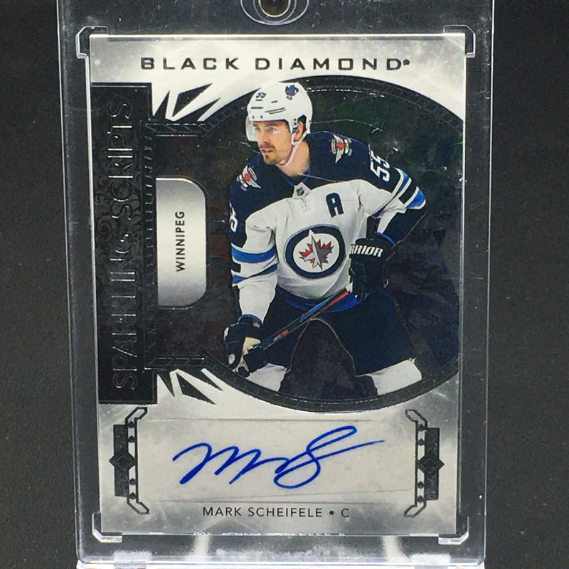 2019 UPPER DECK BLACK DIAMOND - SPARKLING SCRIPTS - M. SCHEIFELE -