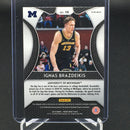 2019 PANINI PRIZM DRAFT PICKS - BLUE - I. BRAZDEIKIS -