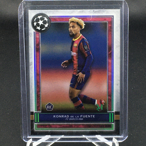 2021 TOPPS MUSEUM COLLECTION UEFA - K. DE LA FUENTE - #17 - RC
