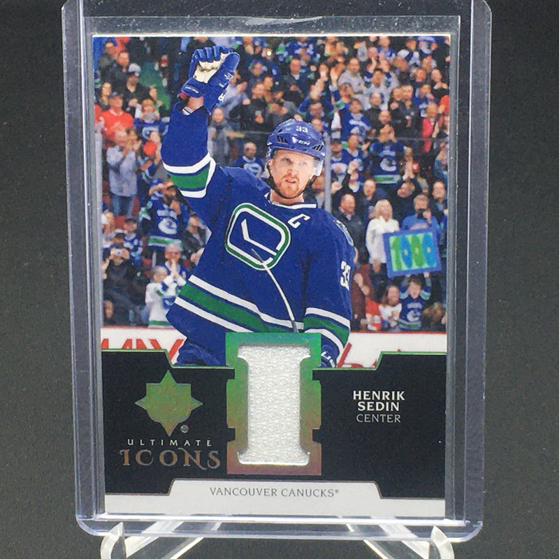 2018 UPPER DECK ULTIMATE COLLECTION - ULTIMATE ICONS - H. SEDIN -