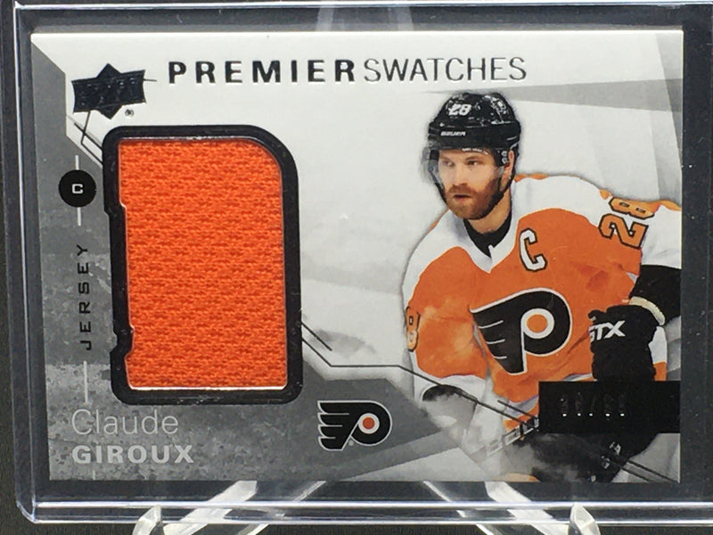 2018 UPPER DECK PREMIER - PREMEIR SWATCHES - C. GIROUX - #PS-CG - #'D/99 -JERSEY