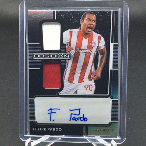 2020 PANINI OBSIDIAN - F. PARDO - #DJ-FP - #'D/149 - DUAL JERSEY RELIC - AUTOGRAPH