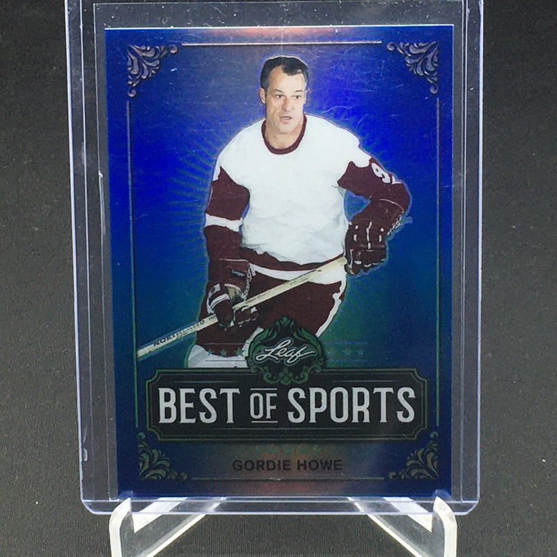 2019 LEAF BEST OF SPORTS - G. HOWE - #M-06 - #'D/35 - BLUE