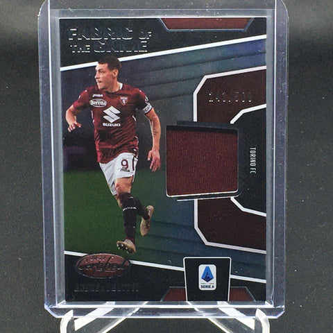 2020 PANINI CHRONICLES - CERTIFIED - FABRIC OF THE GAME - A. BELOTTI - #FG-AB - #'D/500 - JERSEY RELIC