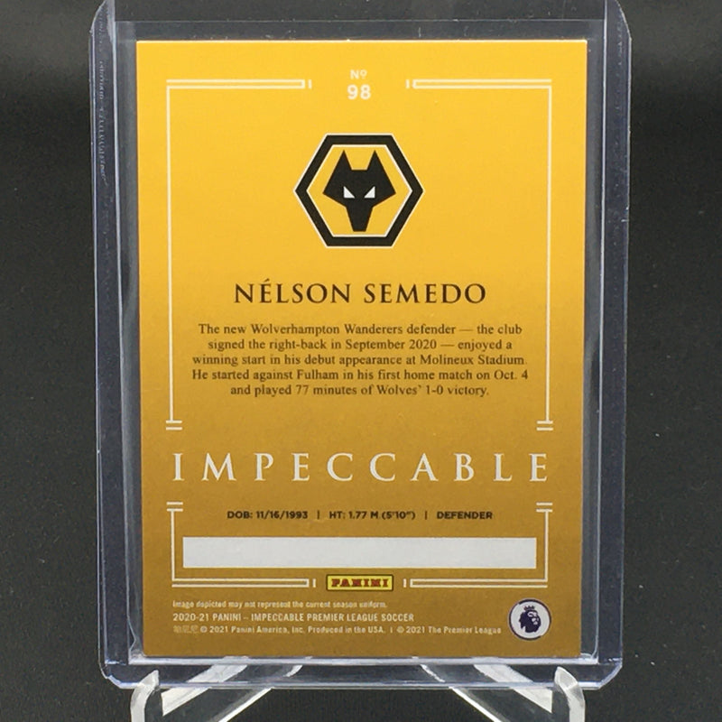 2020 PANNIN IMPECCABLE PREMIER LEAGUE - N. SEMEDO - #98 - #'D/75