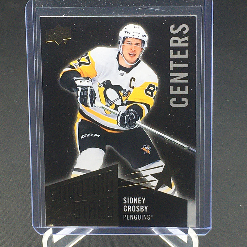 2018 UPPER DECK SERIES ONE - SHOOTING STARS - S. CROSBY -