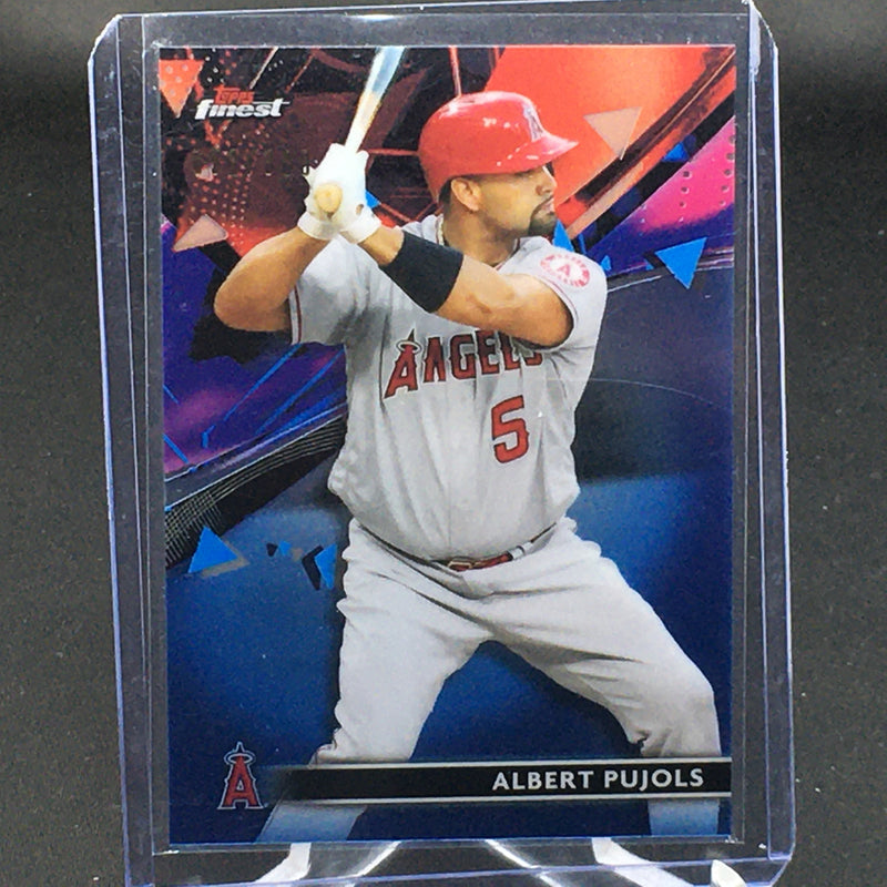 2021 TOPPS FINEST - SKY BLUE REFRACTOR - SINGLES -