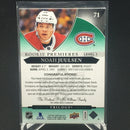 2018 UPPER DECK TRILOGY - ROOKIE PREMIERES - N. JUULSEN - GREEN FOIL - #71 - #'D/499 - JERSEY - RC