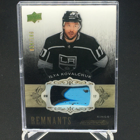 2018 UPPER DECK ENGRAINED - REMNANTS - I. KOVALCHUK - #R-IK - #'D/100 - RELIC
