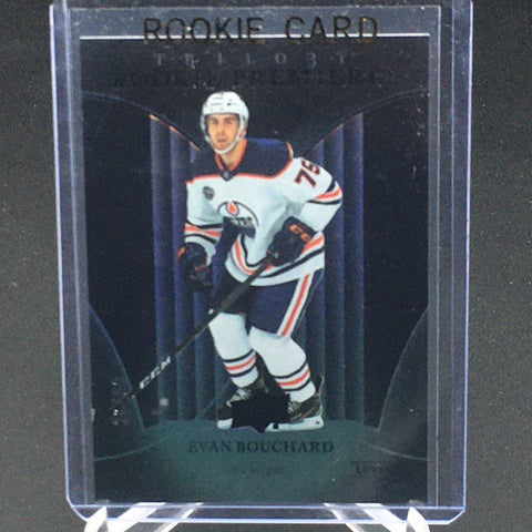 2018 UPPER DECK TRILOGY - ROOKIE PREMIERES - E. BOUCHARD - #62 - #'D/99 - RC